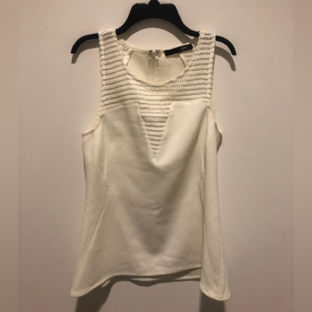Sugar lips creamy white blouse